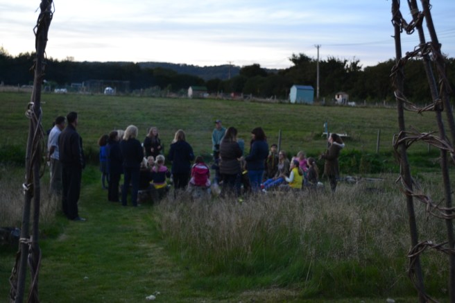 Brownies roasting sweet corn
